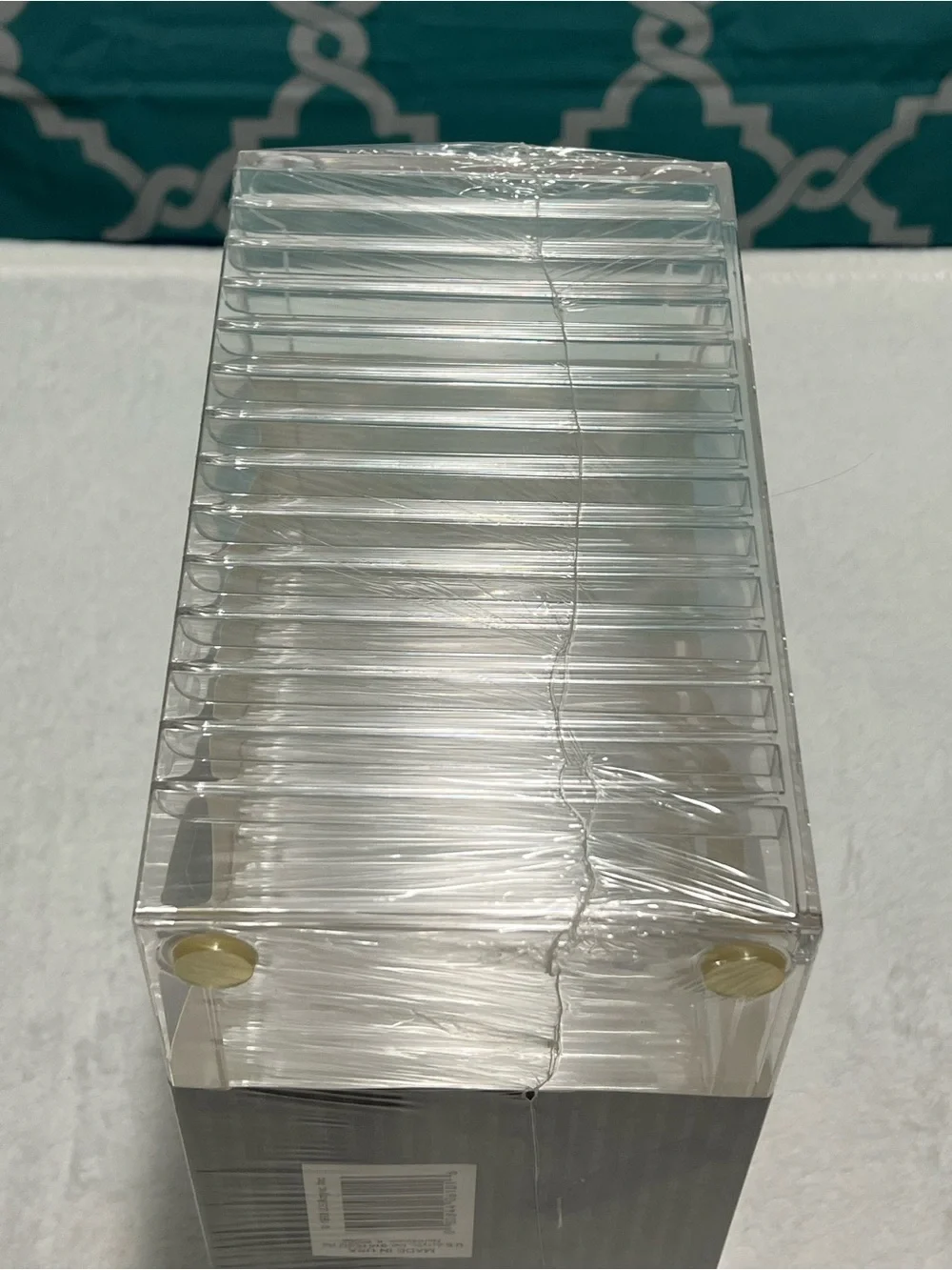 Acrylic Clear Compact Disc Holder- Holds 30 CD’s